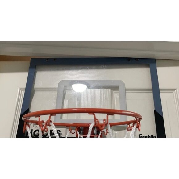 Franklin Sports Mini Basketball Hoops - Kids Indoor Over The Door Mini Hoop - Picture 3 of 3